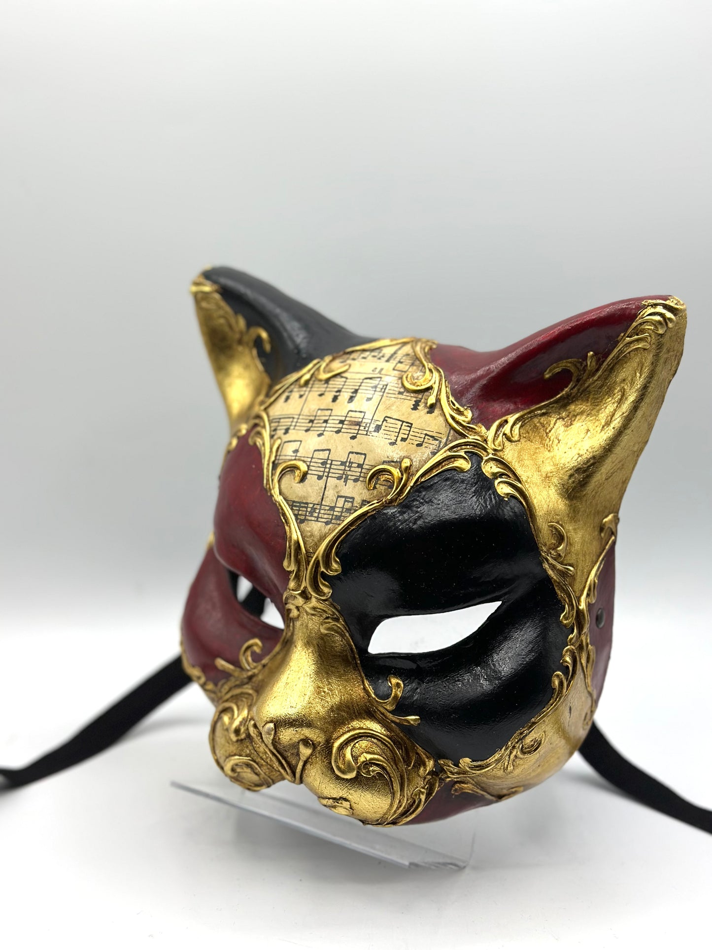 Venezianische Katzenmaske - Maskenmaske Katze